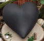 Preview: Tierurne in Herzform in Schwarz